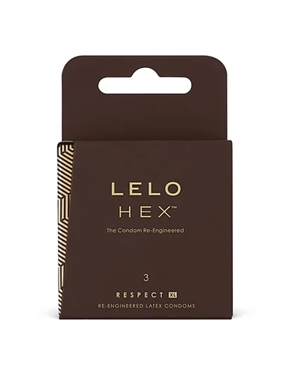 Lelo Hex Condoms Respect XL 3 Pack - Image 2