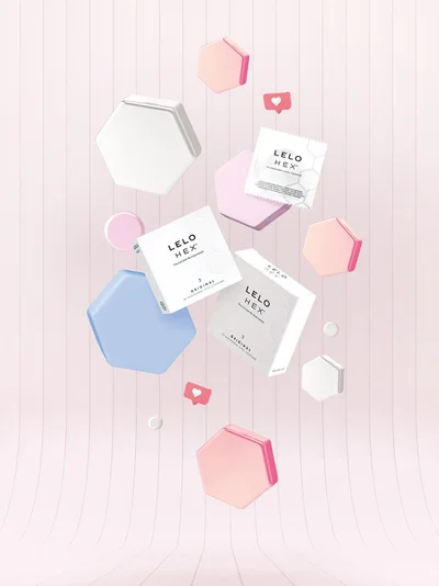 Lelo Hex Condoms - 3 Pack - Image 2