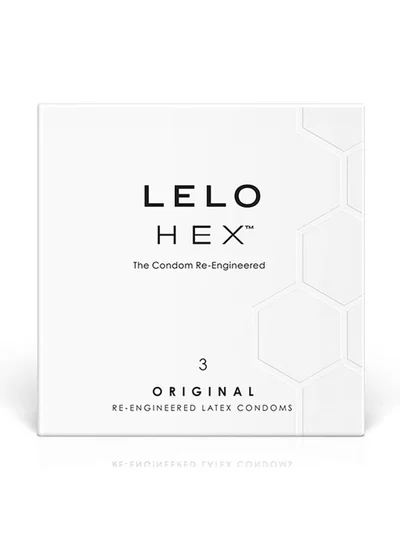 Lelo Hex Condoms - 3 Pack