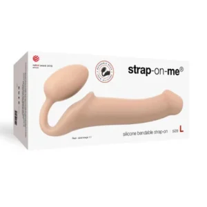 Strap-On-Me Bendable Strap-On Flesh - Large