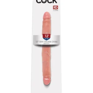 King Cock 12 Inch Double Dildo - Light