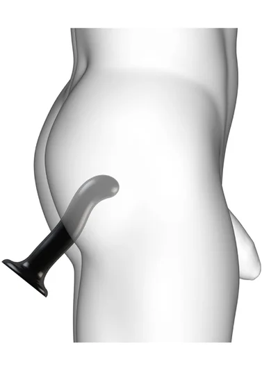 Strap-On-Me P&G Spot Dildo Black - Medium - Image 5