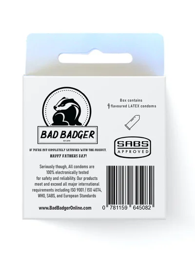 Bad Badger Not Straight - 4 Pack - Image 2