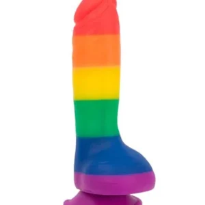 Swan Addiction Justin 8" Dildo - Rainbow