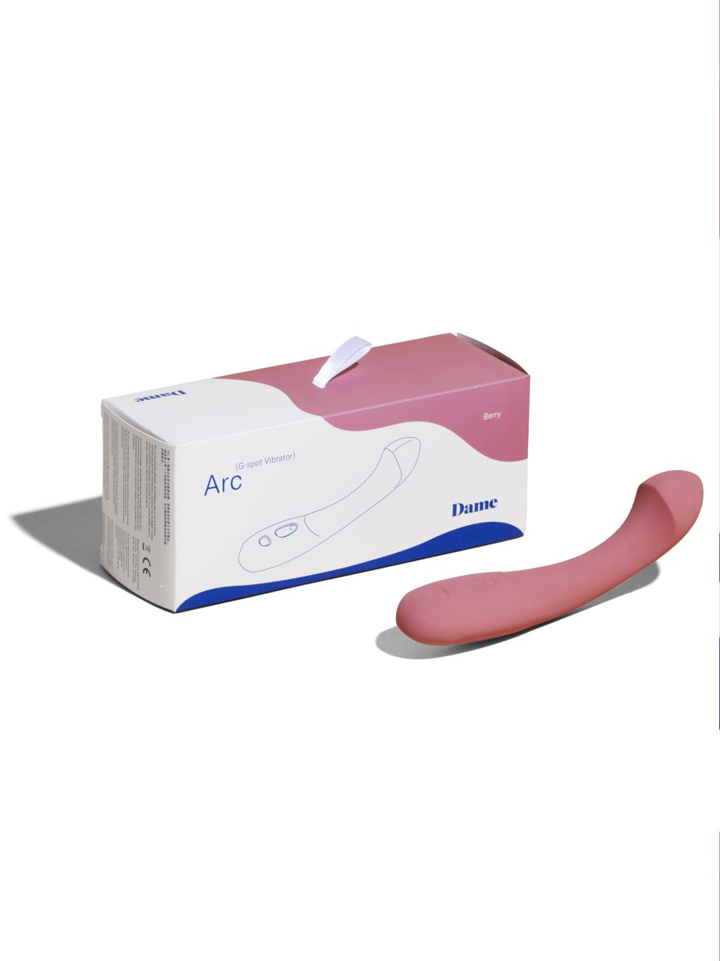 Dame Arc G-Spot Vibrator - Berry - Image 3
