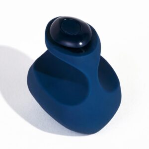 Dame Fin Finger Vibrator - Navy