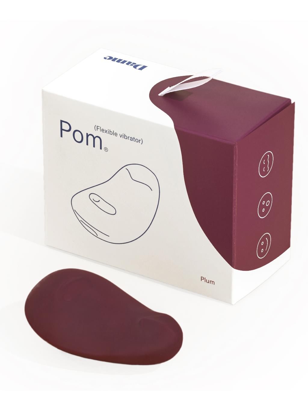 Dame Pom Vibrator - Plum