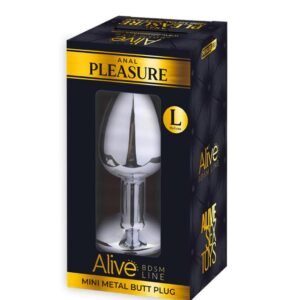 Adrien Lastic Metal Anal Plug Large