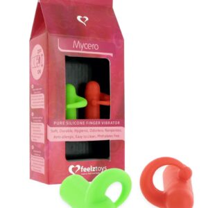 FeelzToys Mycero Finger Fun - Green/Red