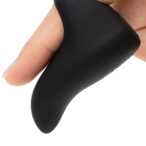 15 patterns 5 levels of intensity offer tailored pleasure Smooth, black silicone vibrator Toy is USB rechargeable with cable included Toy is 100% waterproof Comes with a REPREVE fabric storage bag made from 100% recycled plastic found in the ocean