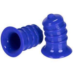 Hunkyjunk Elong Nipple Suckers - Blue
