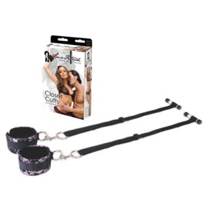Lux Fetish Closet Cuffs Black