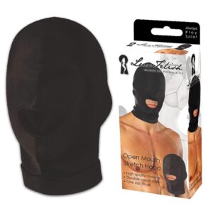 Lux Fetish Open Mouth Stretch Hood