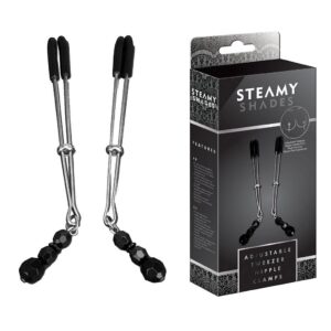 Steamy Shades Adjustable Tweezer Nipple Clamps