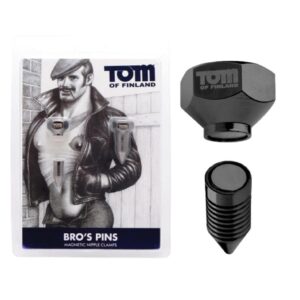 Tom Of Finland Bros Pins Magnetic Nipple Clamps