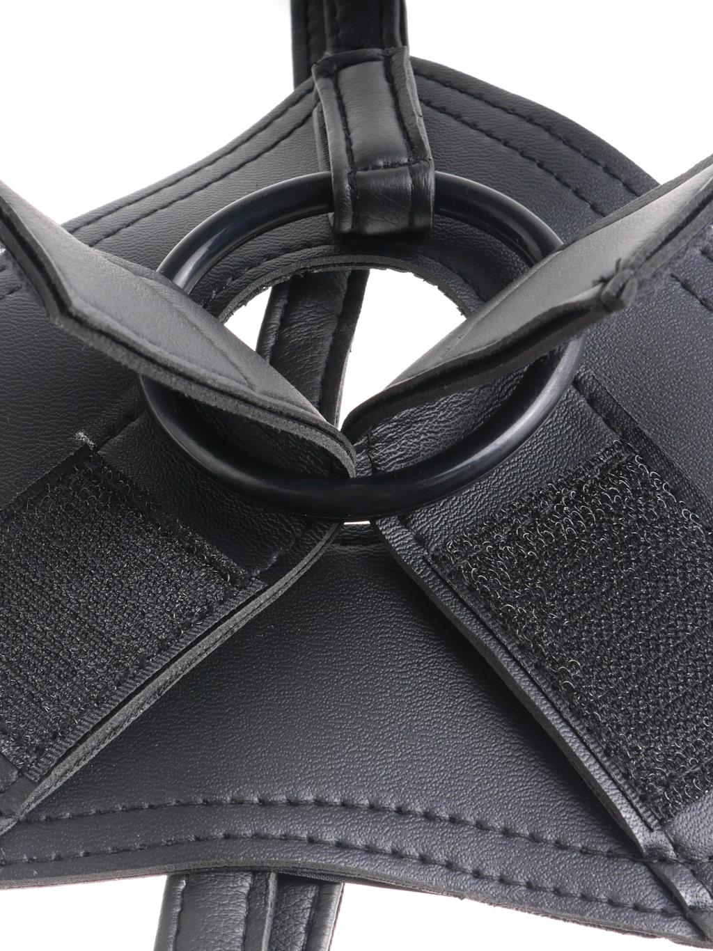 King Cock Strap-On Harness with 7 Inch Cock - Light - Image 3