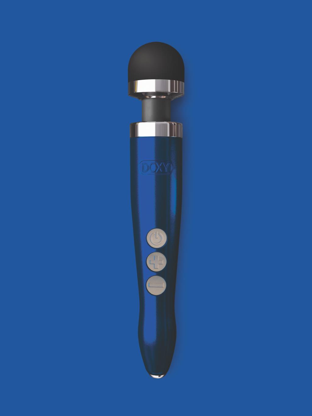 Doxy Number 3 Massager Rechargeable - Blue Flame