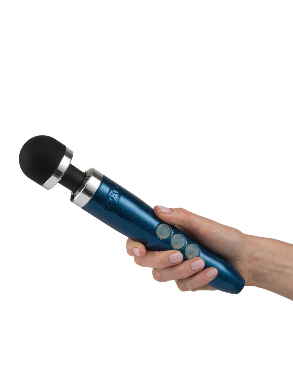 Doxy Number 3 Massager Rechargeable - Blue Flame - Image 2