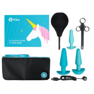 B-Vibe Anal Training & Education Set - Teal